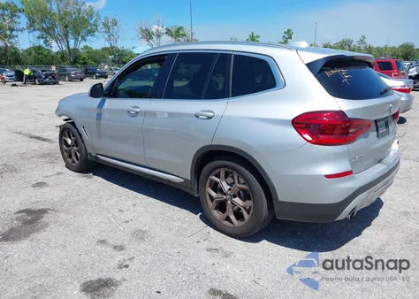 2021 BMW X3 Sdrive30I from USA, damaged, VIN 5UXTY3C01M9F02036